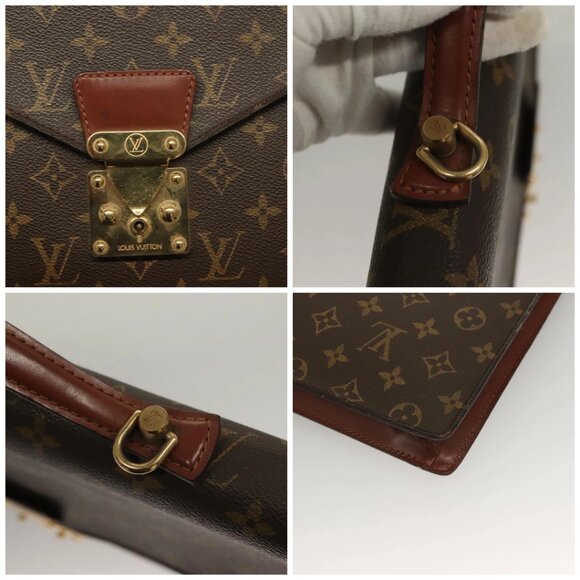 LOUIS VUITTON Monogram Porte Documents Bandouliere Bag - Picture 9 of 15